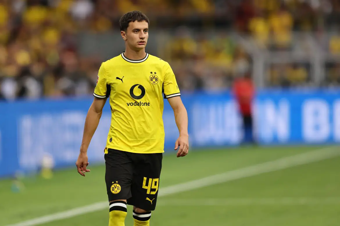 Borussia Dortmund's Luca Reggiani.