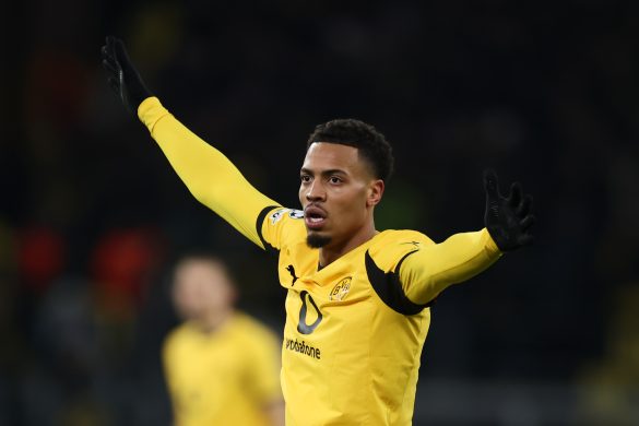 Dortmund midfielder Felix Nmecha