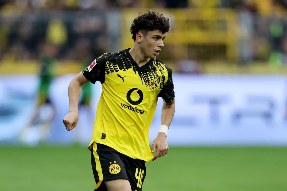 Borussia Dortmund attacking-midfielder Samuele Inácio.