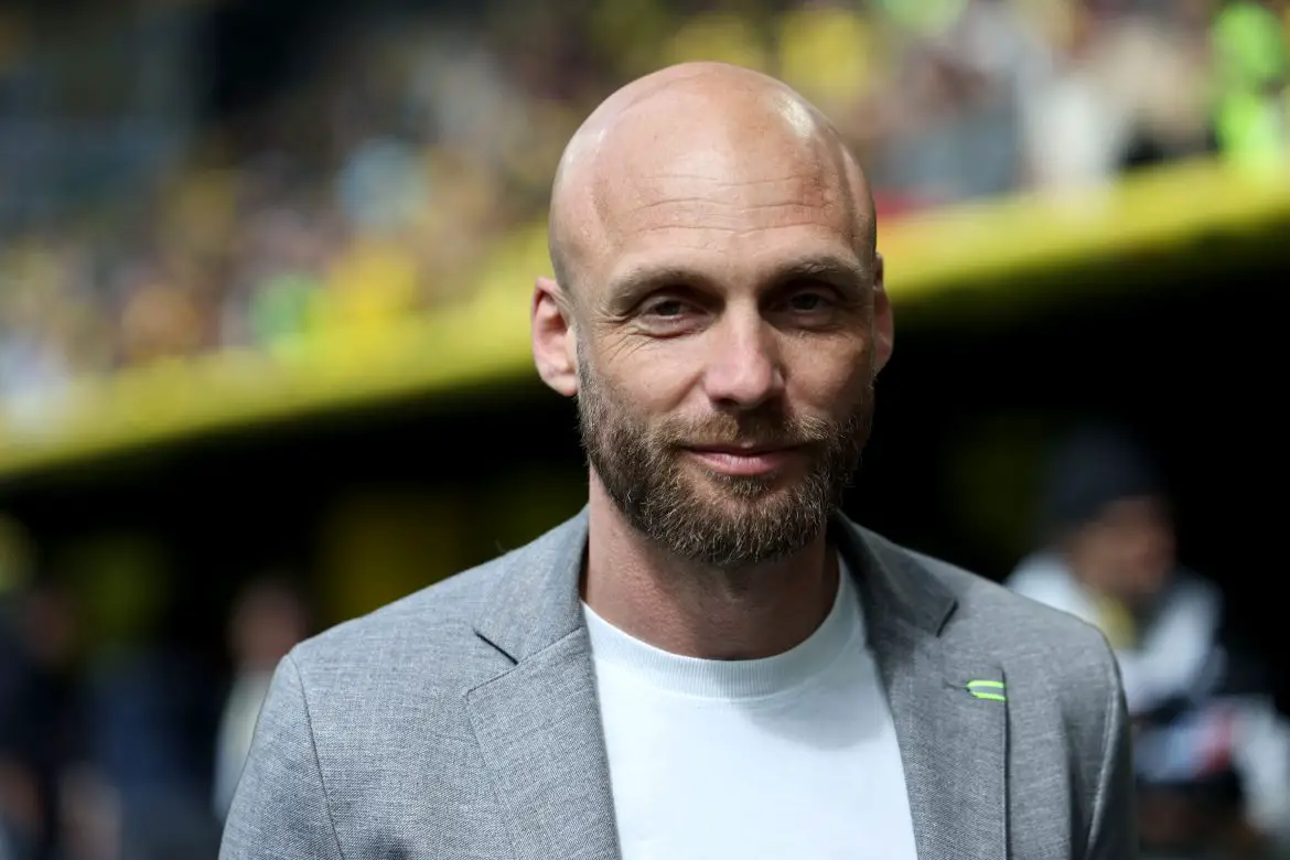Borussia Dortmund sporting director Nils-Ole Book.