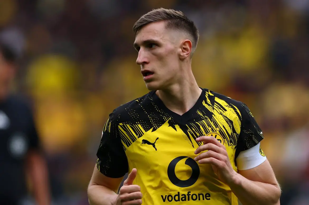 Borussia Dortmund captain Nico Schlotterbeck.