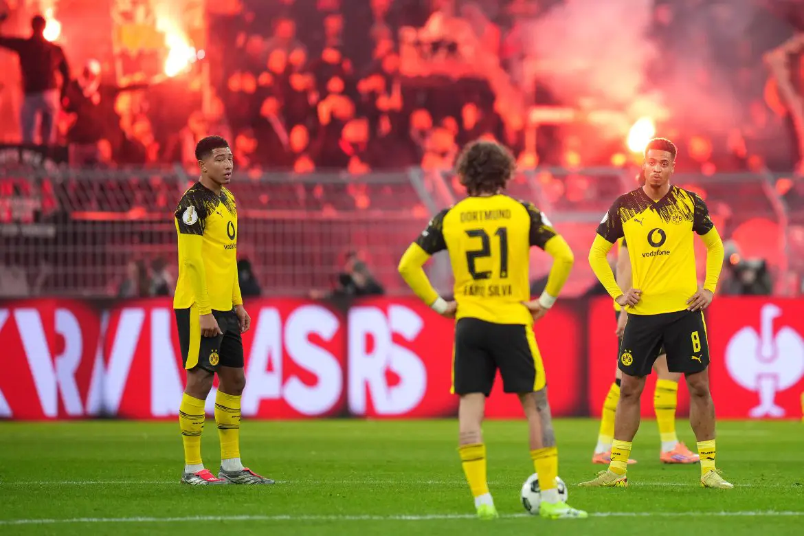 Unhappy Dortmund striker Fabio Silva