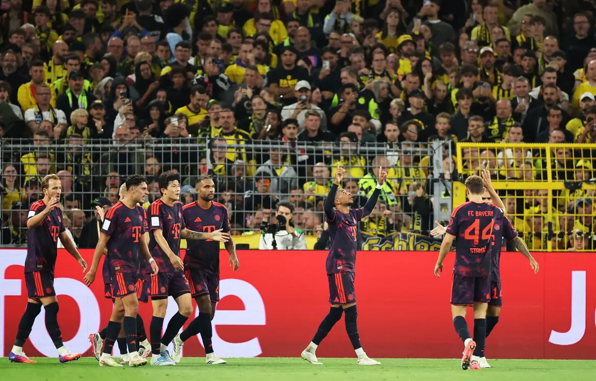 Bayern Munich beat Borussia Dortmund in the Franz Beckenbauer Super Cup