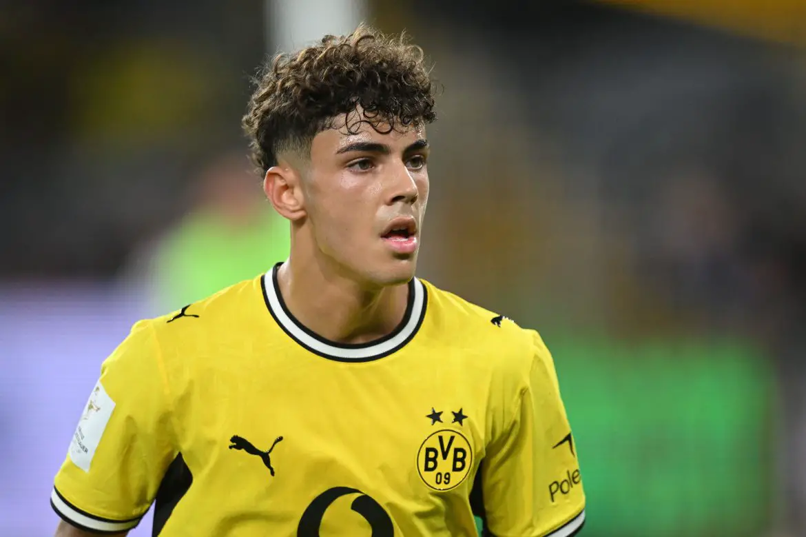 Borussia Dortmund's Samuele Inacio.