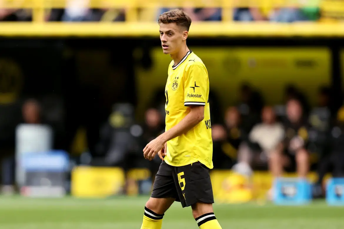Borussia Dortmund's Giannis Konstantelias.