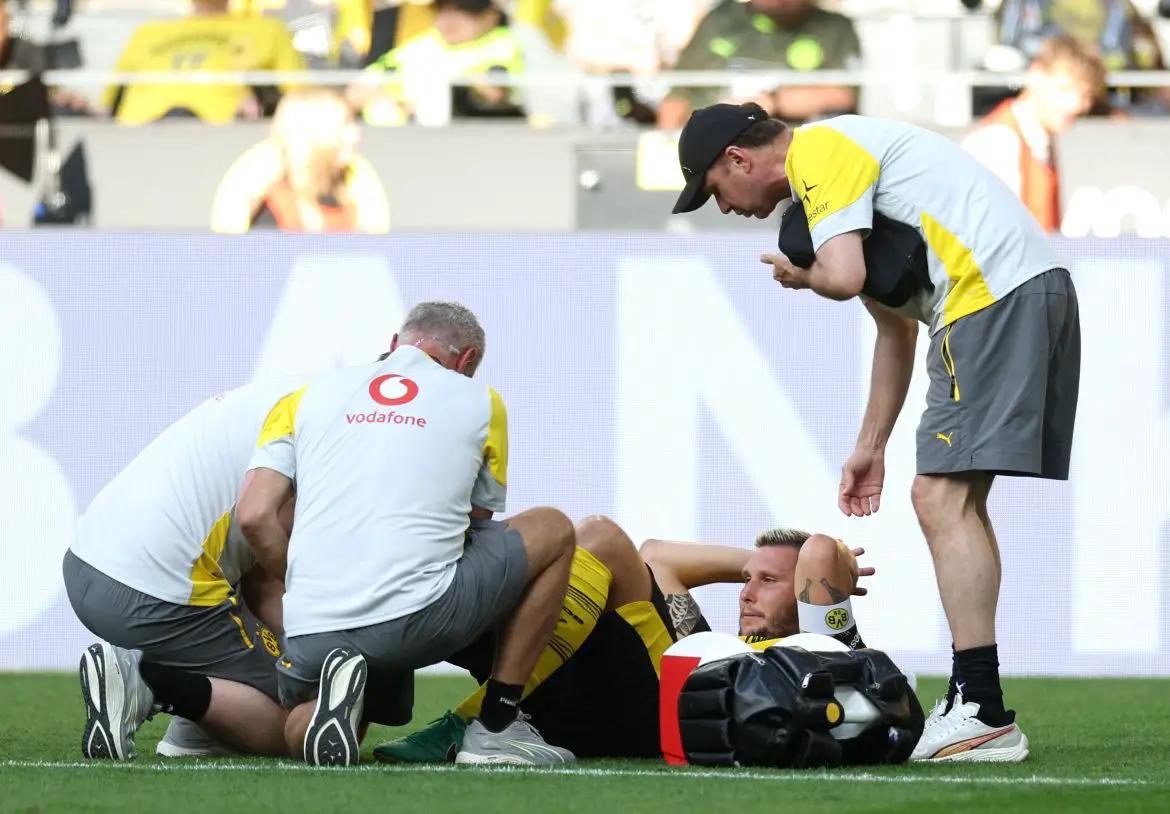 Borussia Dortmund defender Niklas Süle suffered a calf injury in his club's final pre-season friendly ahead of the 2025/26 season.