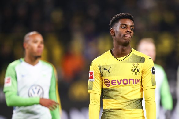 Former Borussia Dortmund player Alexander Isak.