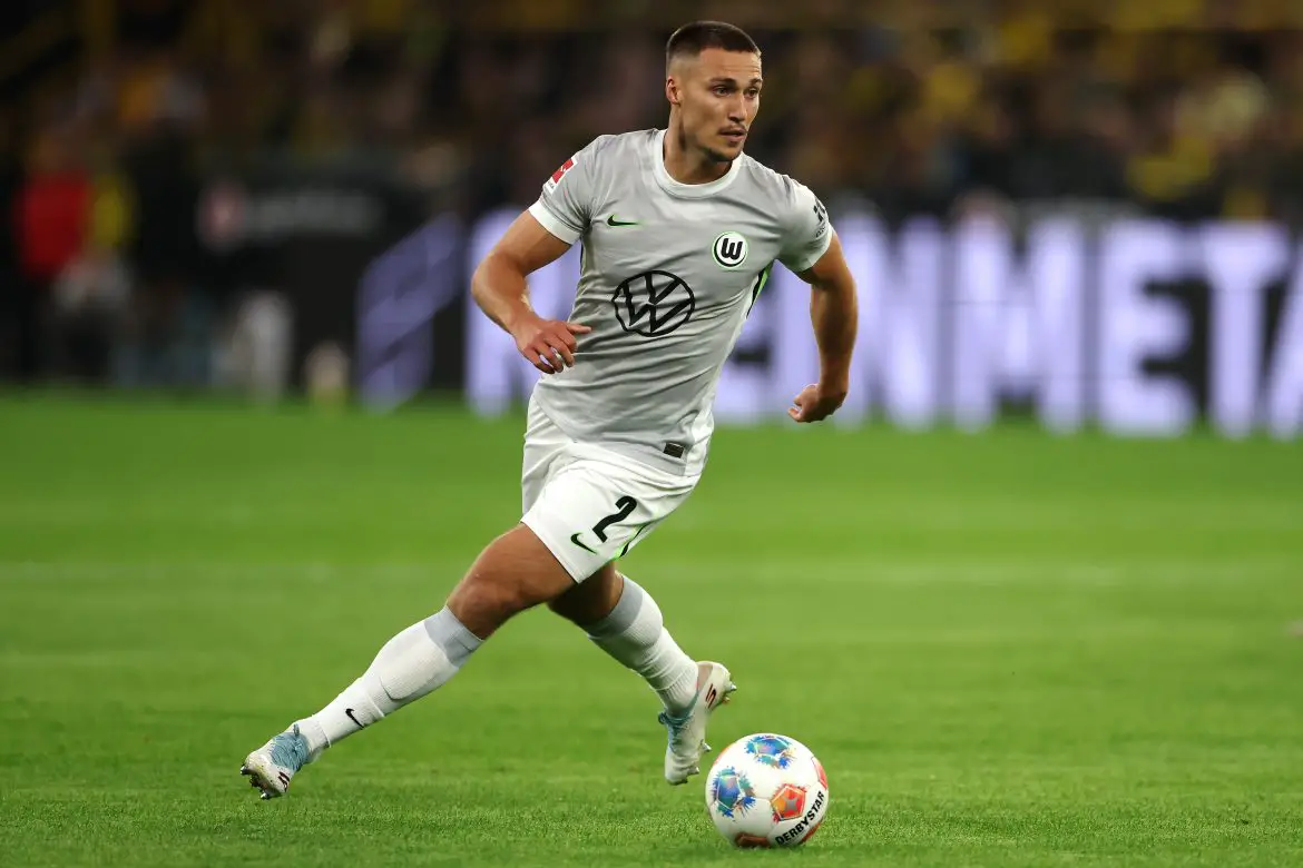 VfL Wolfsburg's Kilian Fischer.