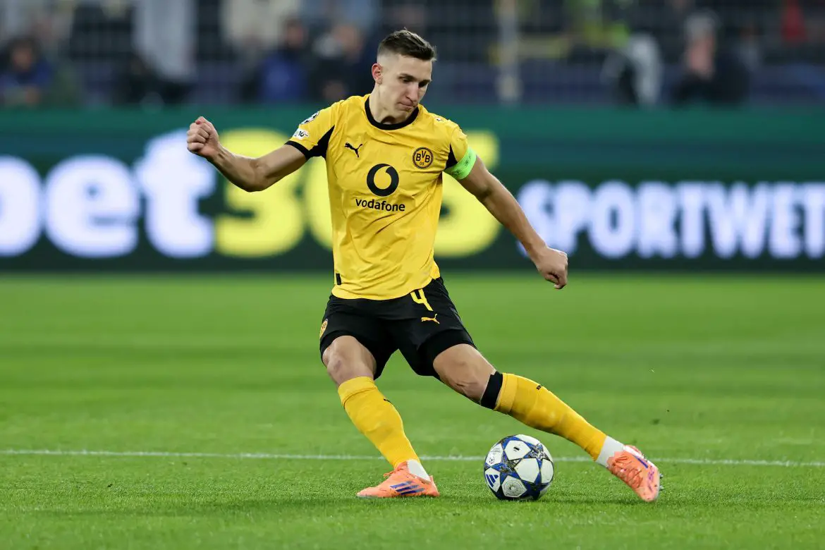 Borussia Dortmund defender Nico Schlotterbeck.