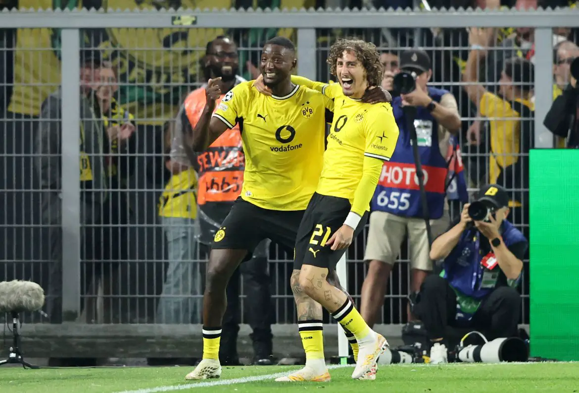 Borussia Dortmund beat Villarreal in the Champions League.