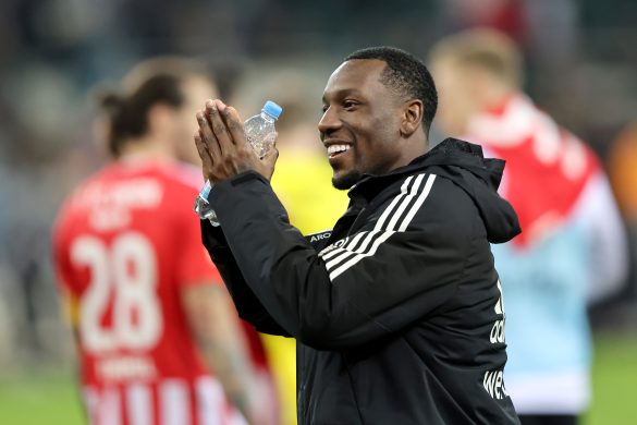 Current Mainz striker Sheraldo Becker during his days with 1. FC Union Berlin in the Bundesliga.