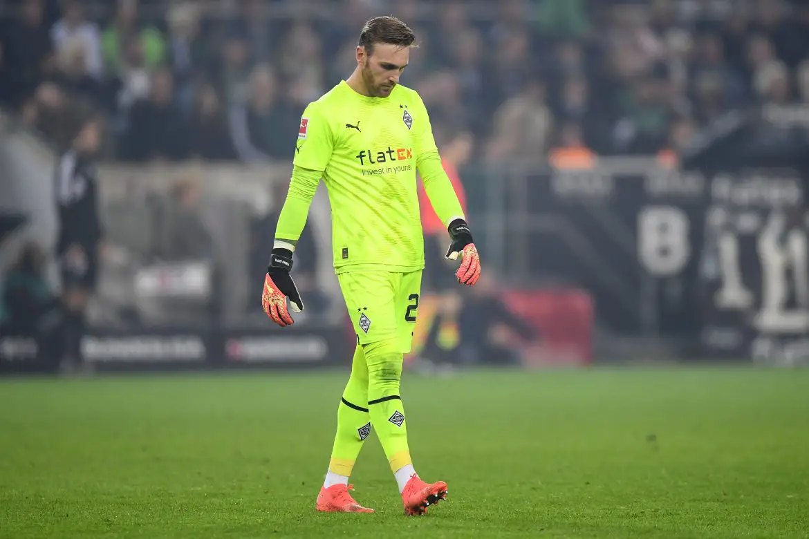 Borussia Mönchengladbach goalkeeper Tobias Sippel.