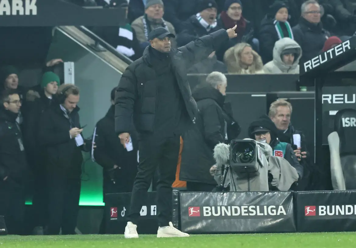 Bayern Munich head coach and once Borussia Mönchengladbach target Vincent Kompany