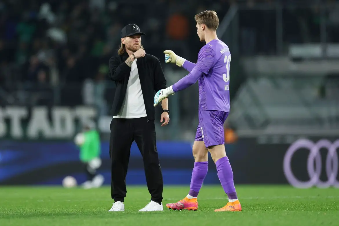 Gladbach interim head coach Eugen Polanski