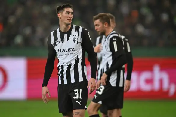 Borussia Mönchengladbach striker Tomas Cvancara.