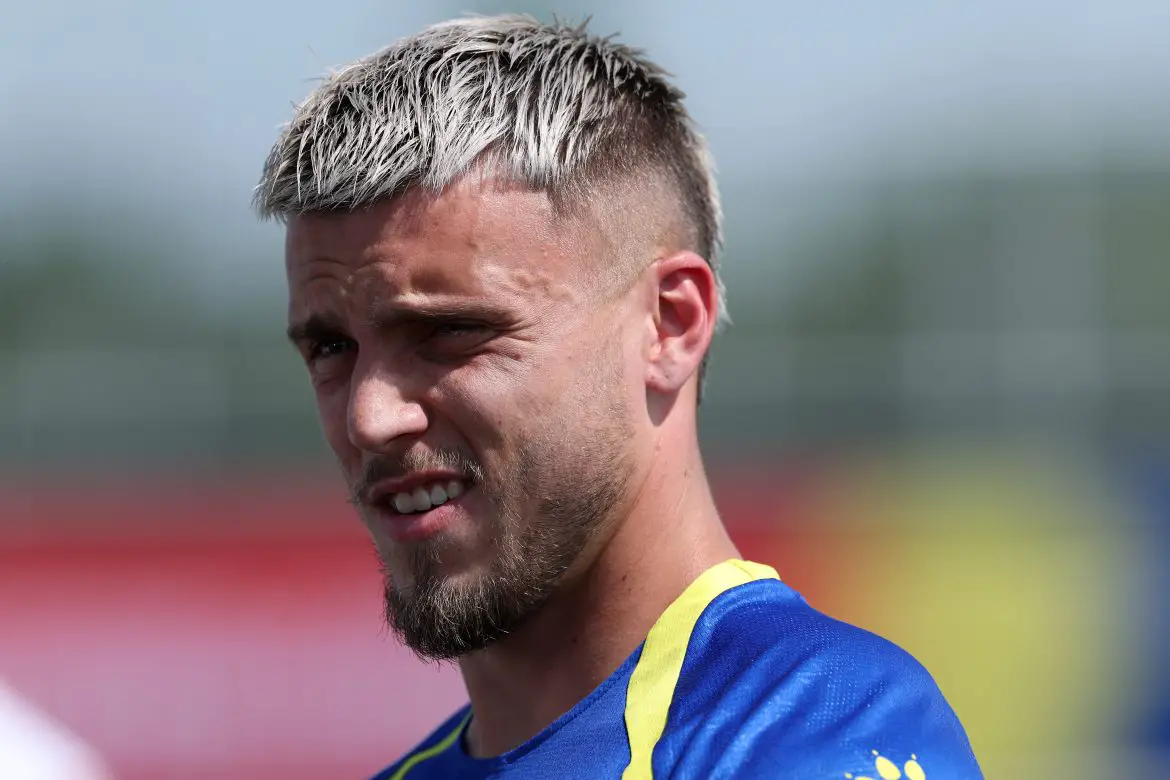Stuttgart's Ermedin Demirovic representing Bosnia at the recent World Cup.