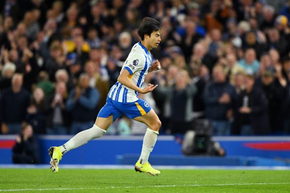 Brighton's Kaoru Mitoma may be in line for a move to the Bundesliga this summer.