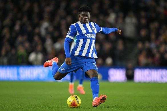 Carlos Baleba of Brighton.