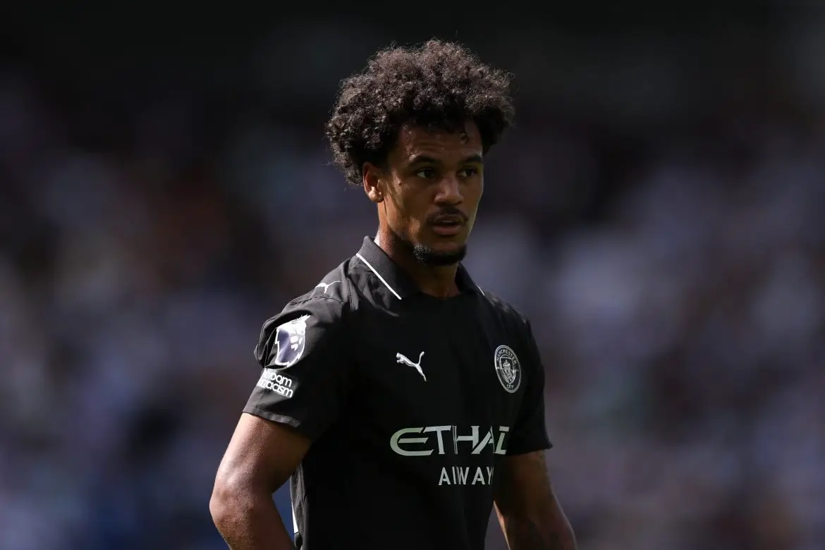 Manchester City attacker Oscar Bobb.