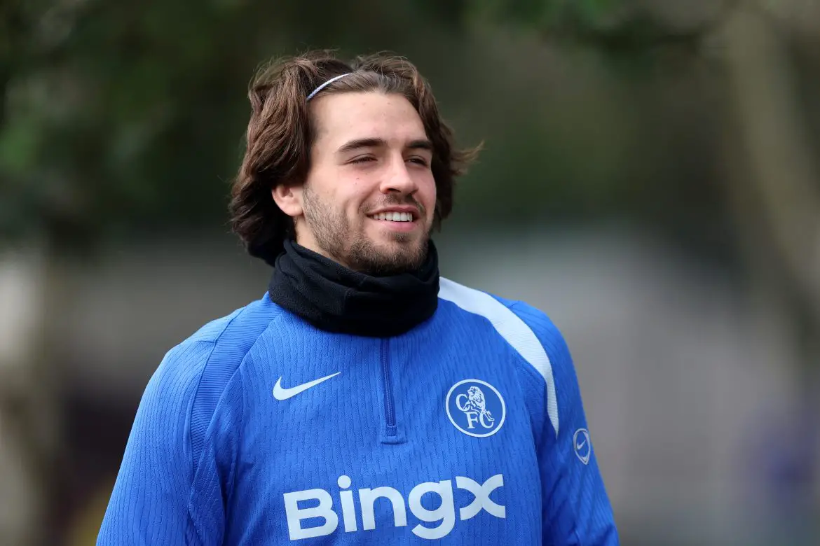 Chelsea striker Marc Guiu.
