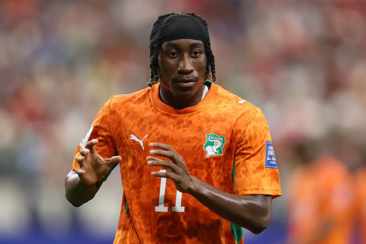 Now former RB Leipzig professional Yan Diomandé representing Cote d'Ivoire at the recent World Cup.