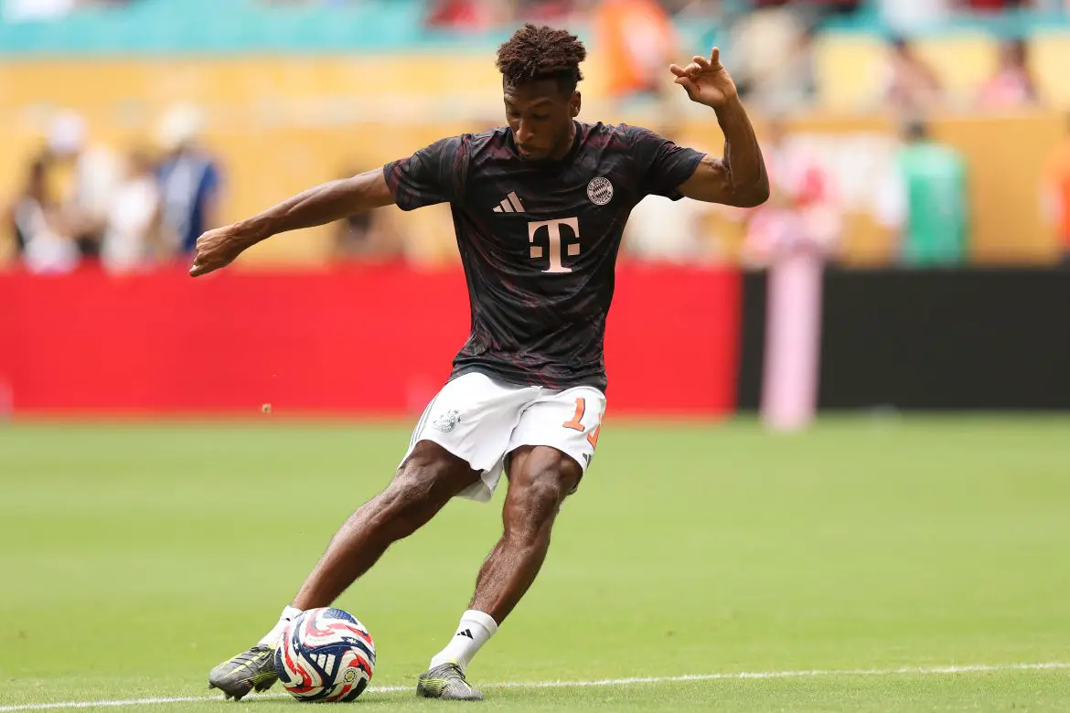 Bayern Munich winger Kingsley Coman.