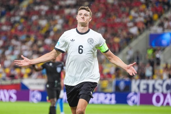Germany U21 squad captain Eric Martel of FC Köln.