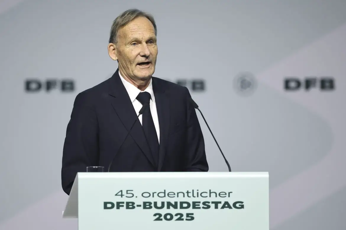 German football administrative heavyweight Hans-Joachim "Acki" Watzke.