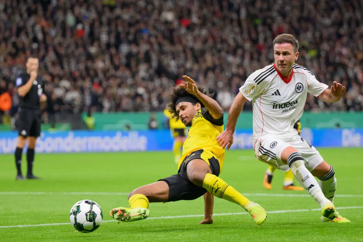 Former BVB playmaker Mario Götze should start against his former club.