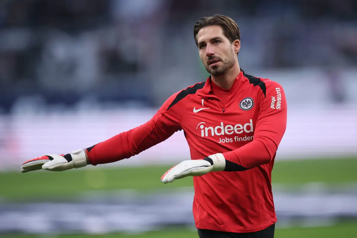Eintracht Frankfurt's Kevin Trapp.
