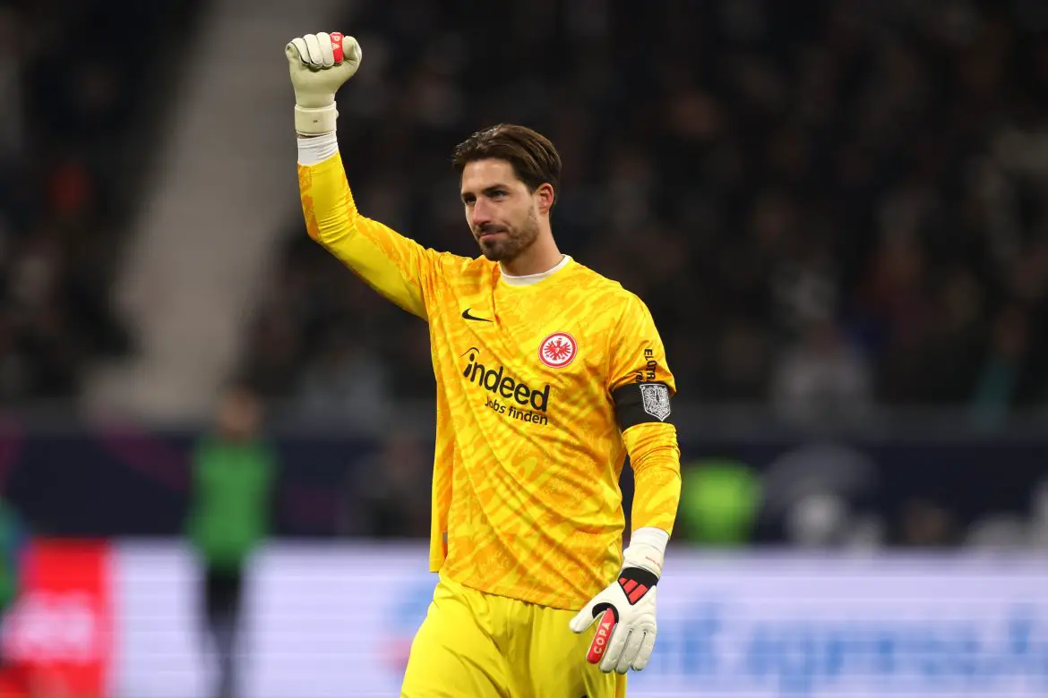 Now former Eintracht Frankfurt keeper Kevin Trapp.