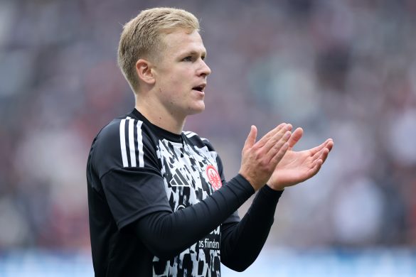 Eintracht Frankfurt's Jonathan Burkardt.