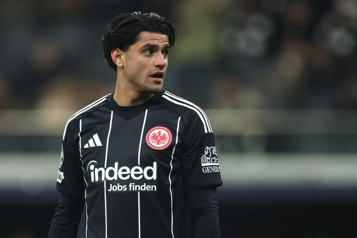 Mahmoud Dahoud of Eintracht Frankfurt.