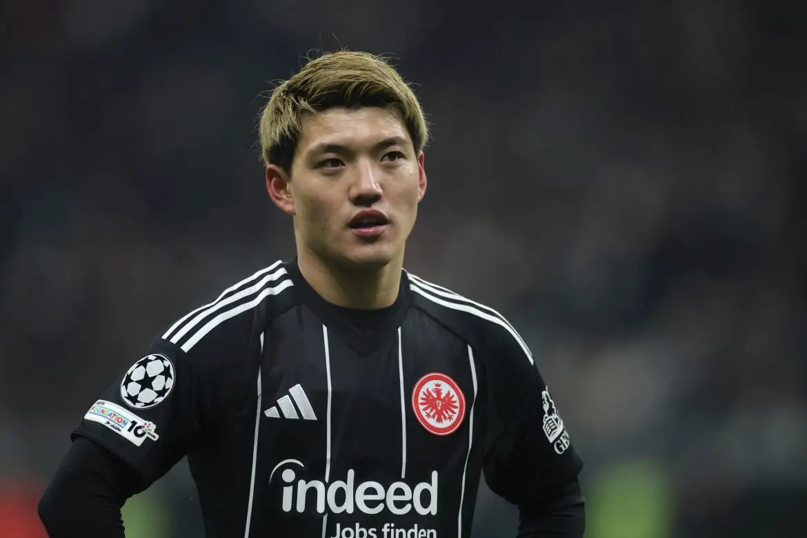 Ritsu Doan of Eintracht Frankfurt.