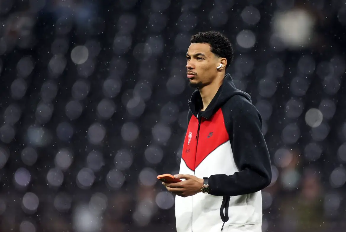 Hugo Ekitke of Eintracht Frankfurt.