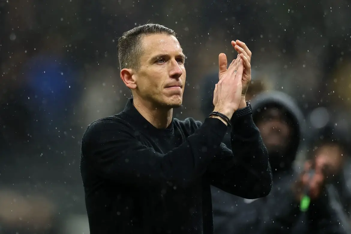 Newly installed Wolfsburg head coach Daniel Bauer.