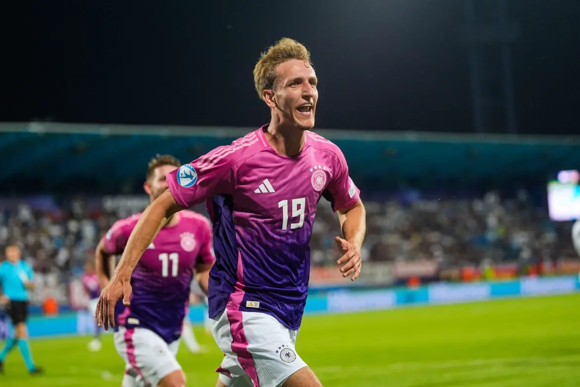 Mainz striker Nelson Weiper representing Germany at U21 level this summer.