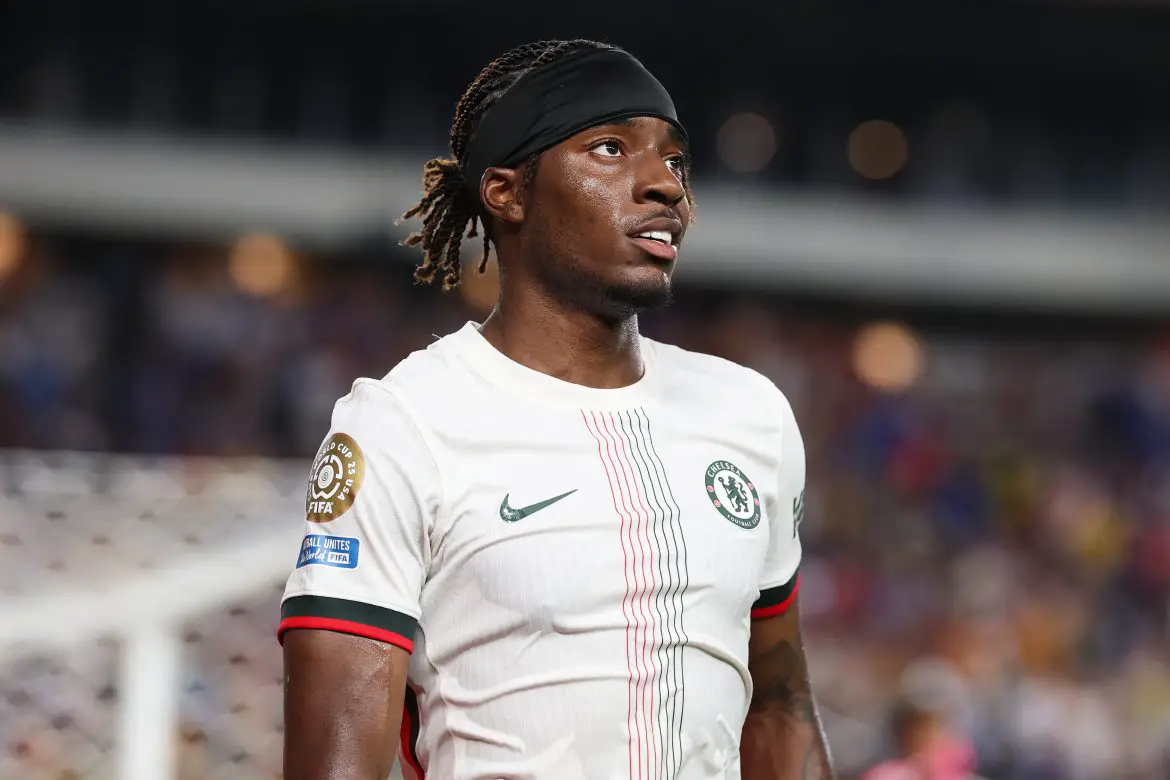 Chelsea star Noni Madueke.