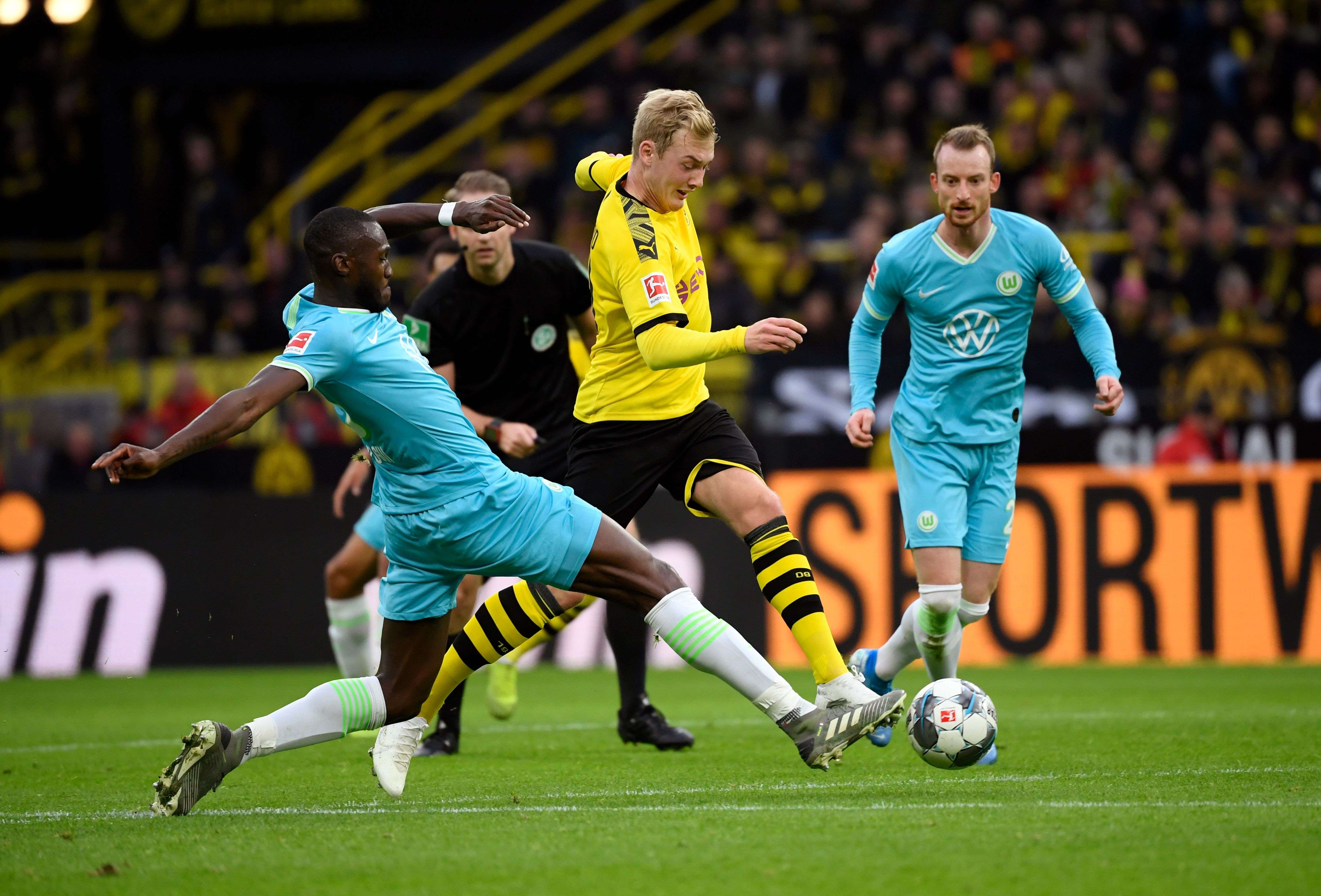 REPORT | Borussia Dortmund 3-0 Wolfsburg - Julian Brandt produces ...