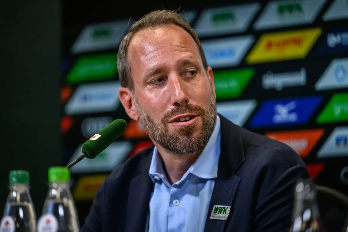 FC Augsburg managing director Michael Ströll.