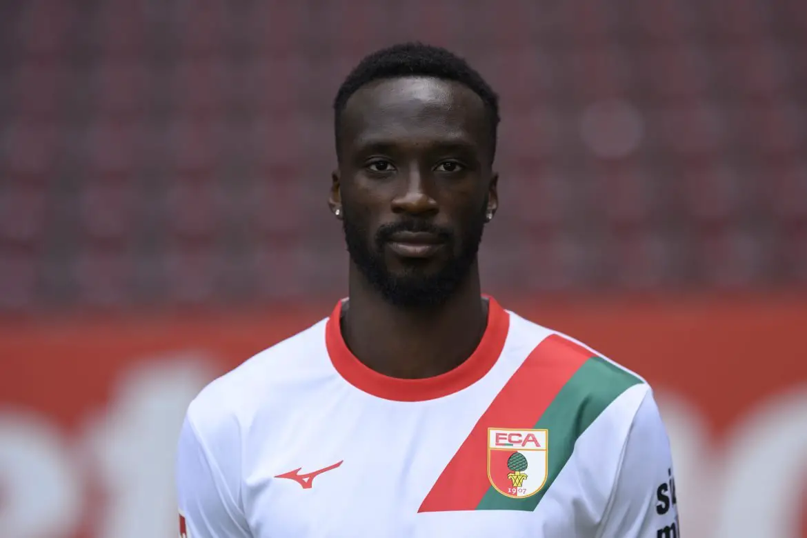 Augsburg defender Chrislain Matsima.