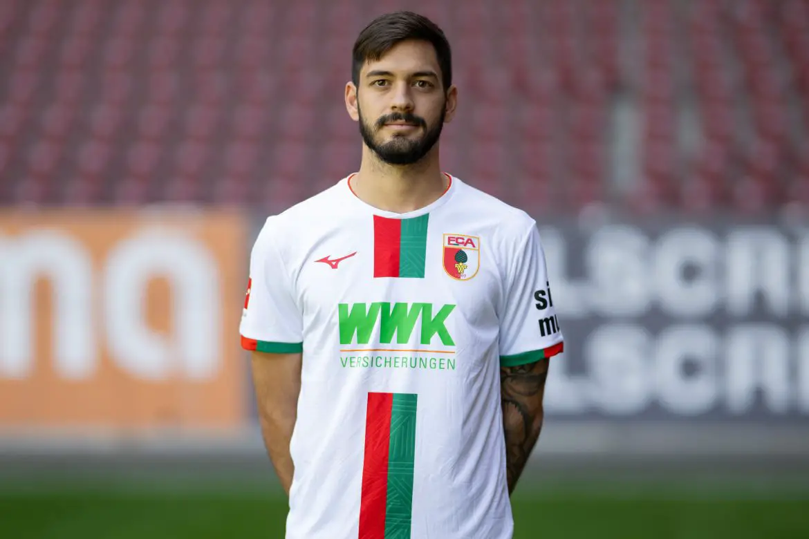 FC Augsburg defender David Colina is headed out on loan again.