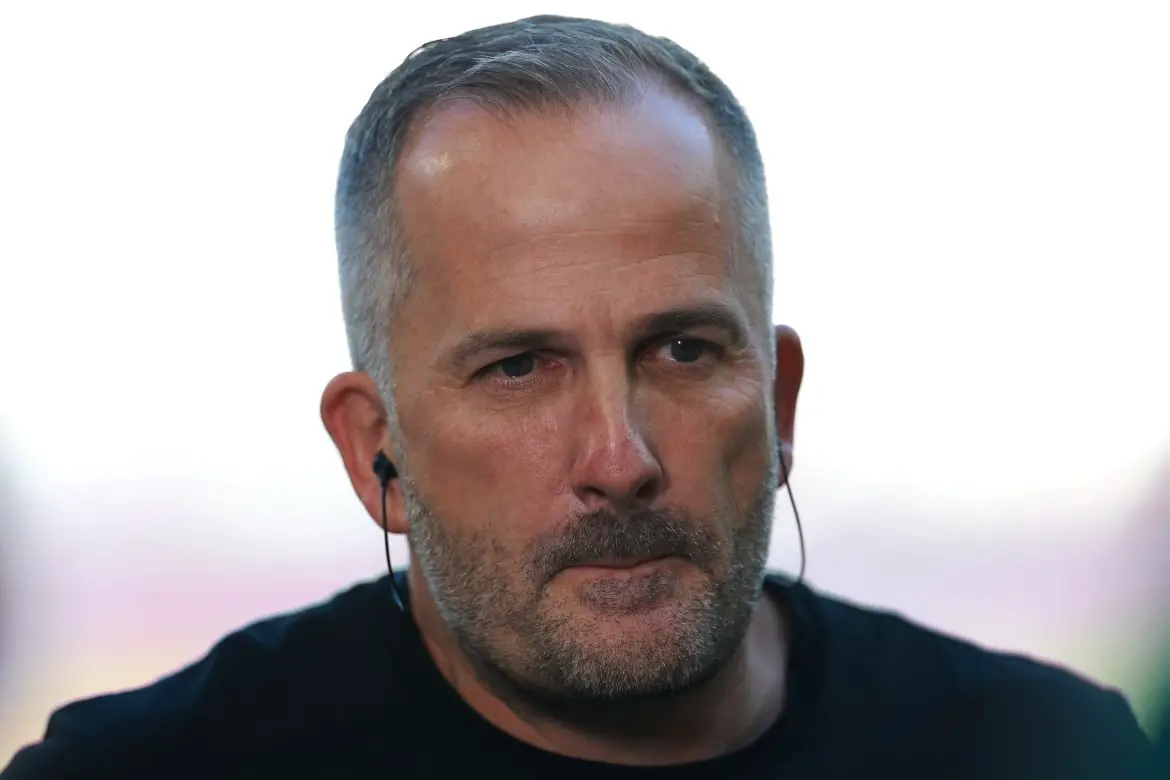 Augsburg head coach Manuel Baum.