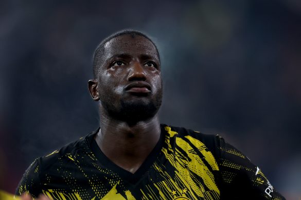 Borussia Dortmund striker Serhou Guirassy.