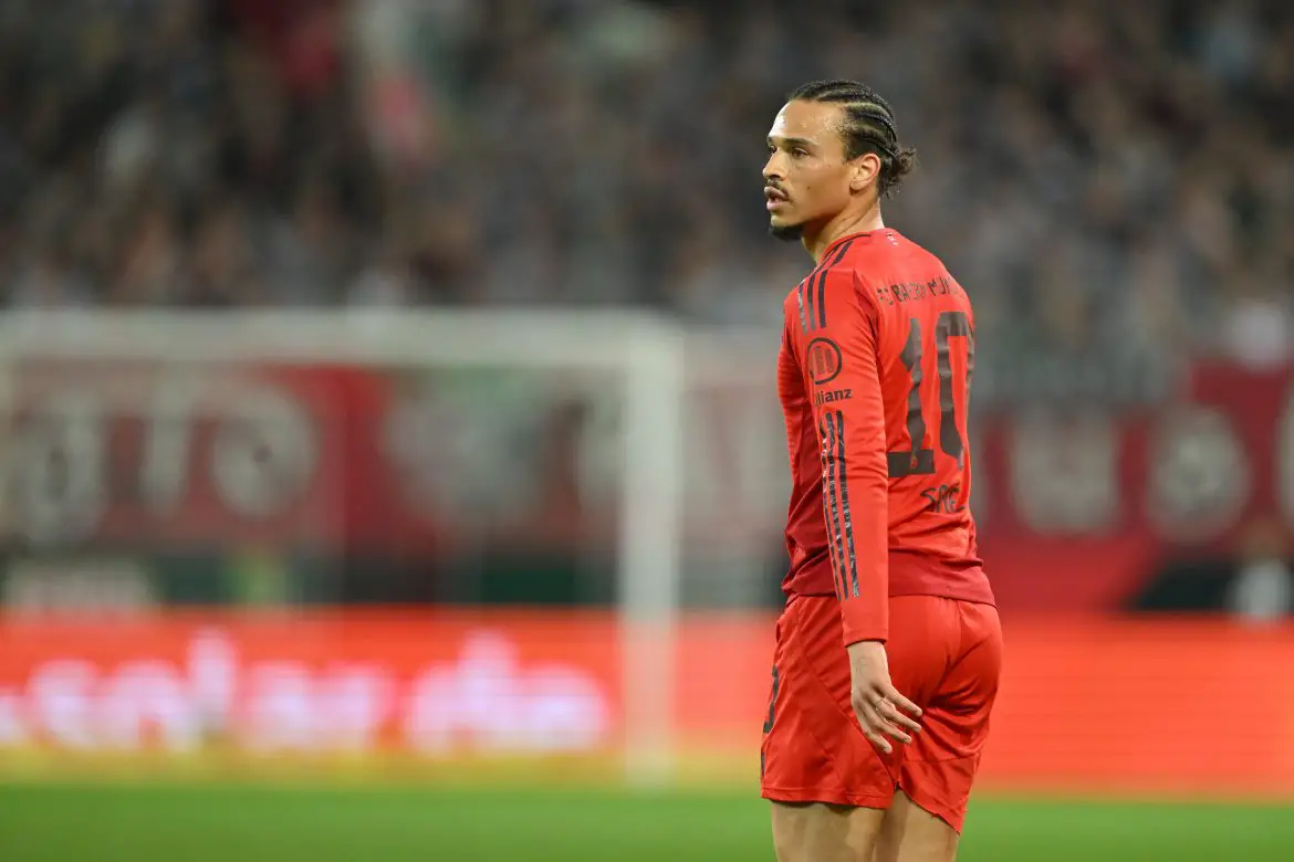 Leroy Sané of Bayern Munich.