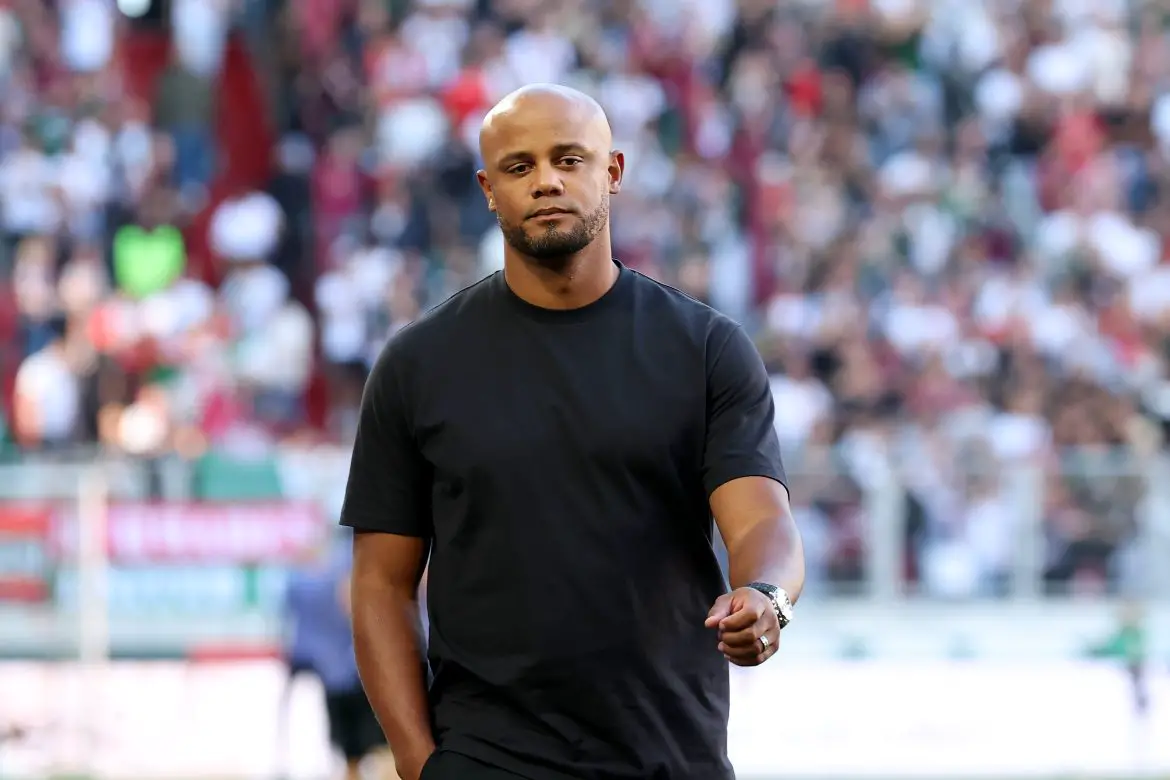 Bayern Munich head coach Vincent Kompany.