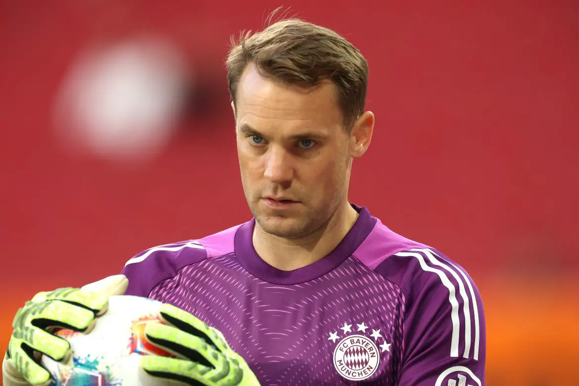 Bayern Munich's Manuel Neuer.