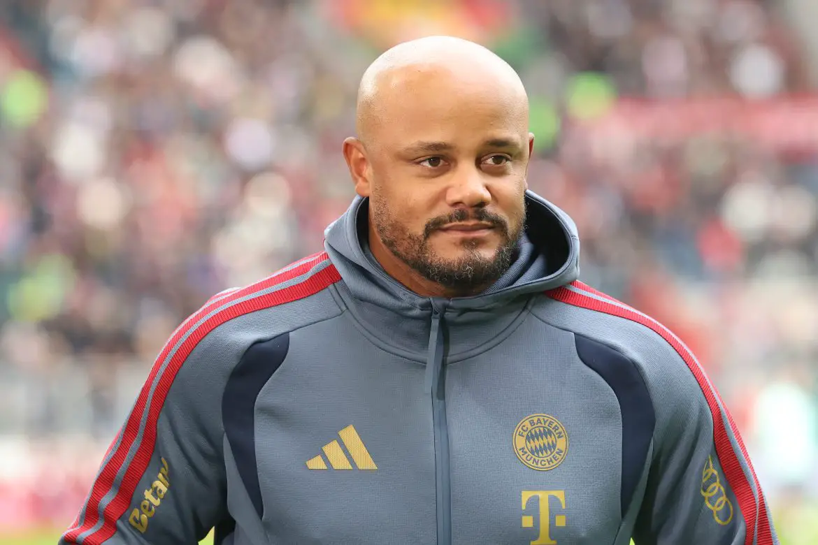 Bayern Munich head coach Vincent Kompany.
