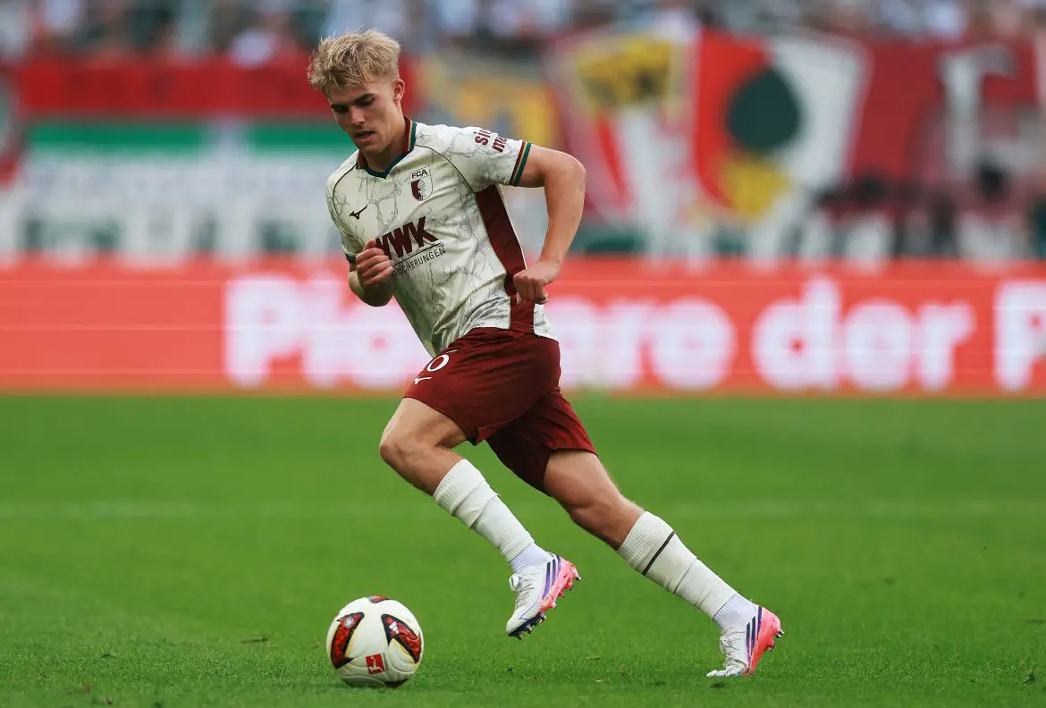 FC Augsburg's Hennes Behrens.