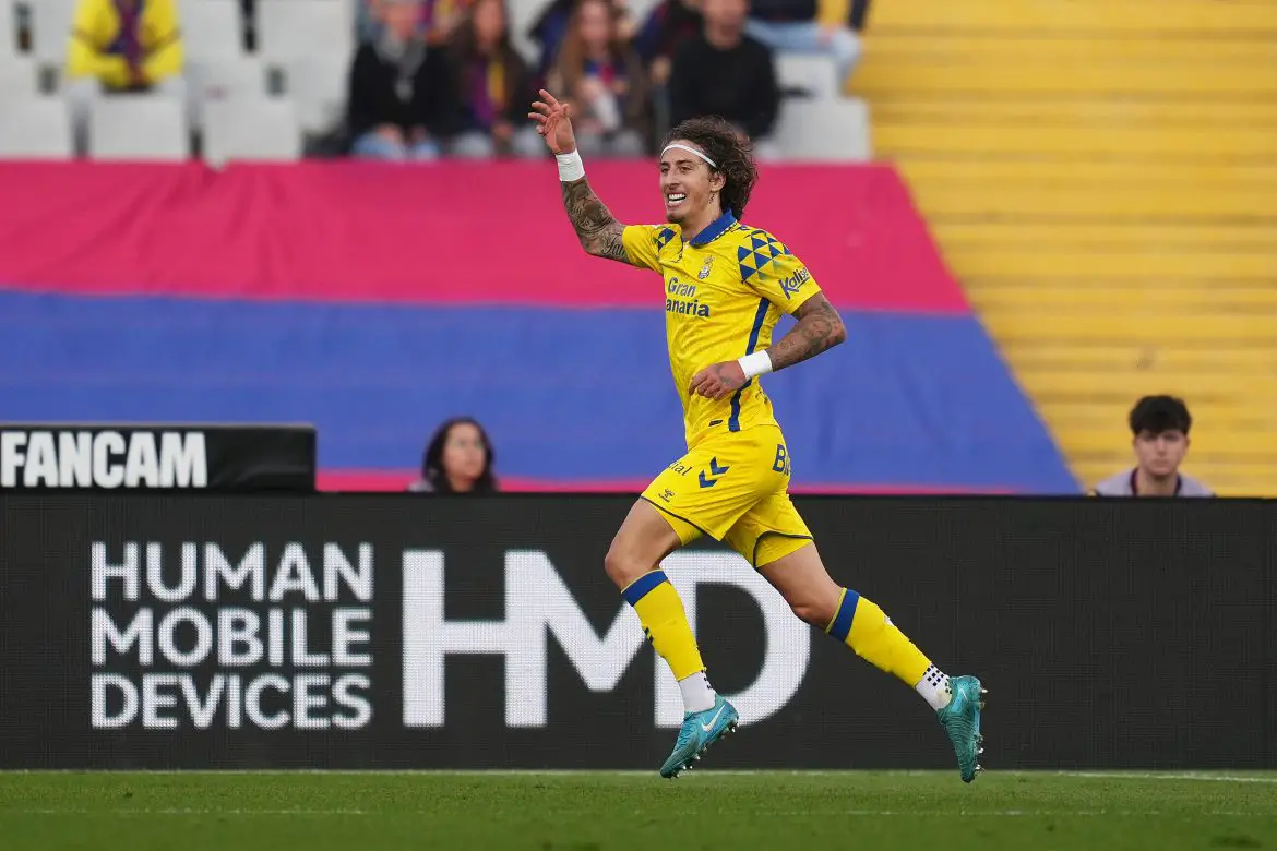 Brazilian striker Fabio Silva.